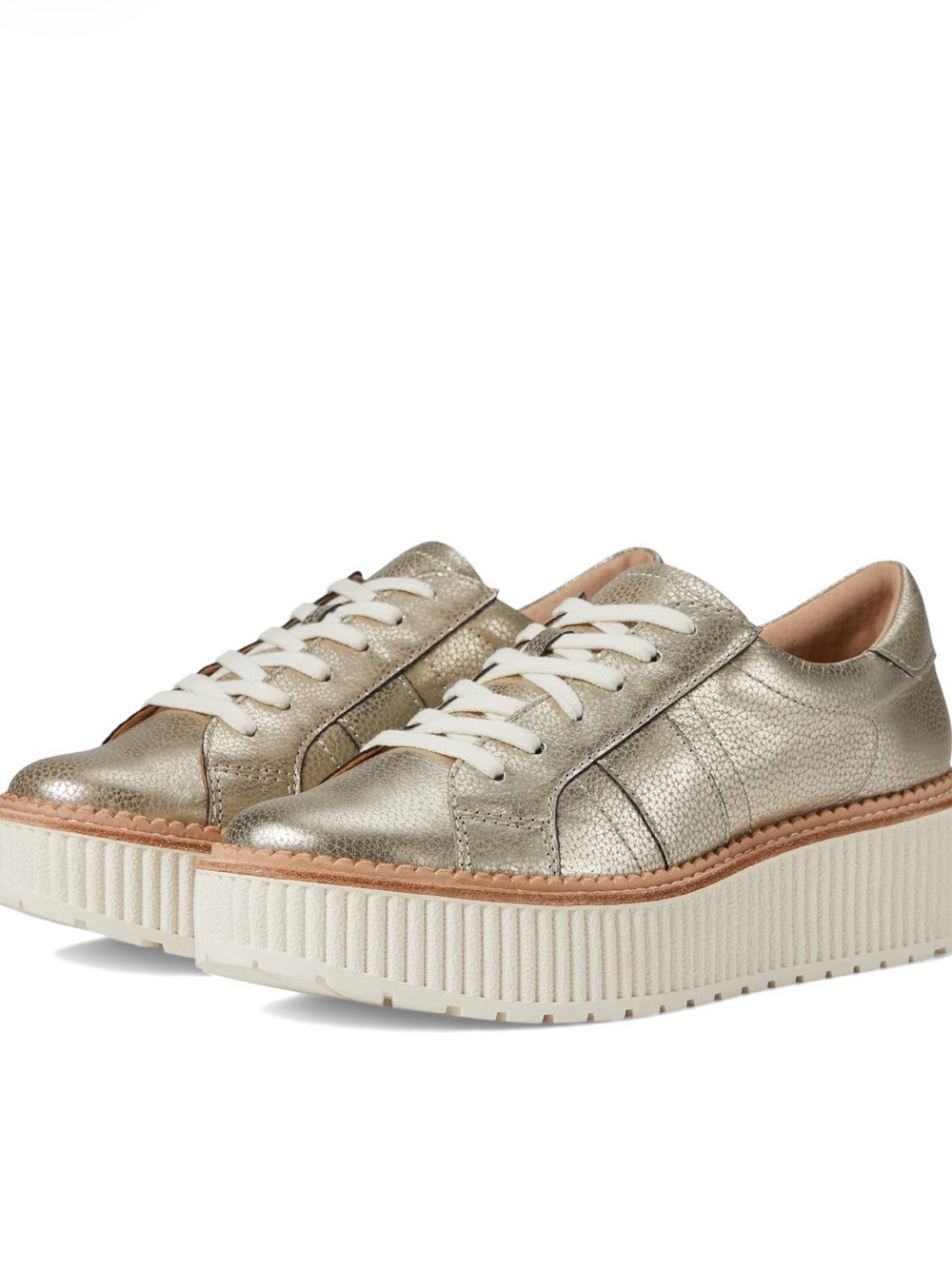 Dolce Vita Tiger Platform Sneakers in Metallic